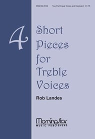 Four Short Pieces for Treble Voices Two-Part choral sheet music cover